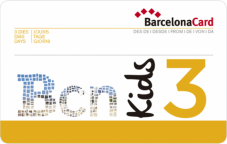 Barcellona Card 3 giorni per bambini (4-12 anni)