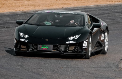 Lamborghini huracàn EVO: autodromo di Vairano