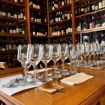 Esperienza Flight Tasting: Viaggio Esclusivo tra i Vini in Enoteca Storica nel Cuore di Roma