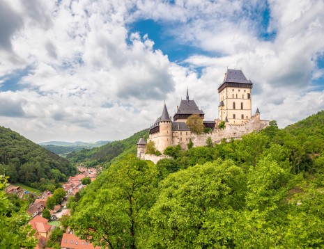 Visita del castello di Karlstejn da Praga