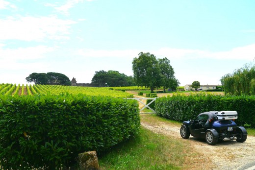 Margaux Médoc tour in cabriolet da Bordeaux