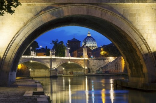 Aperitivo romantico sul Tevere