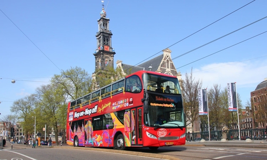 Amsterdam hop-on hop-off bus tour