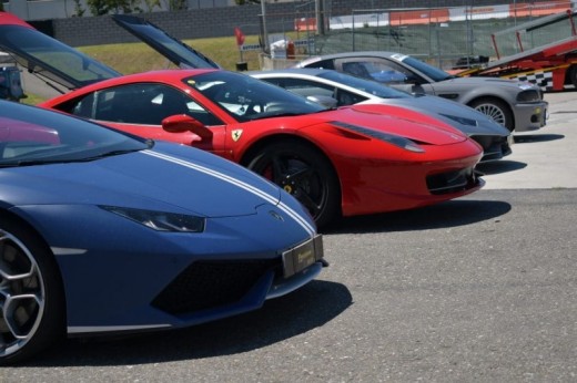 Giro in pista in Ferrari F 488 GTB a Torino