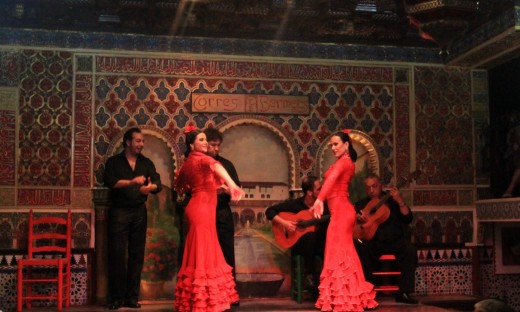 Spettacolo di flamenco a Torres Bermejas