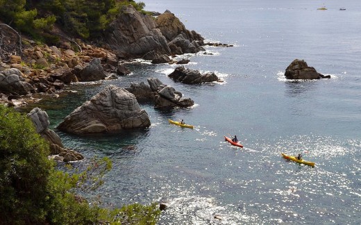 Escursione in kayak in Costa Brava