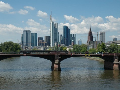 Biglietto di un'ora per bus panoramico a Francoforte