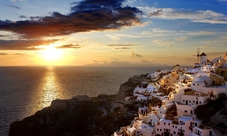 Tour tradizionale in autobus con tramonto a Oia