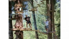 Percorso verde per bambini al Parco Avventura Veglio