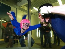 Indoor skydiving in Budapest