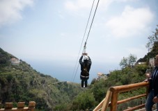 Volo singolo in zipline In Costiera Amalfitana