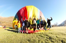 Volo in Mongolfiera in Valle D'Aosta