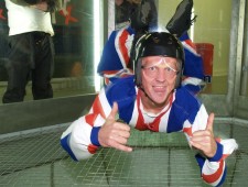 Indoor skydiving in Budapest