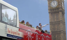 London hop-on hop-off bus tour