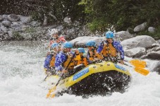 Pacchetto per discesa rafting: 4 persone