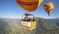 Volo esclusivo in Mongolfiera in Valle D'Aosta