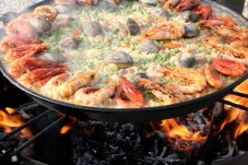 Visita al mercato di Valencia e lezione di cucina alla paella