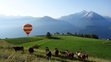 Volo esclusivo in Mongolfiera in Valle D'Aosta