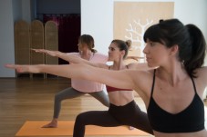 Yoga class in Budapest