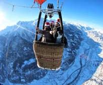 Volo esclusivo in Mongolfiera in Valle D'Aosta